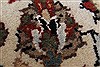 Kashmar Beige Round Hand Knotted 52 X 52 Area Rug 250-23460 Thumb 8