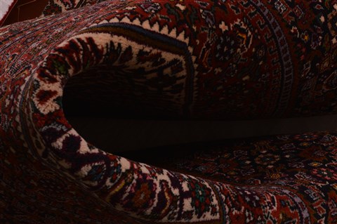 Bidjar Beige Square Hand Knotted 27 X 35  Area Rug 100-23470 Image 2