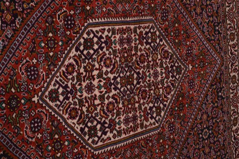 Bidjar Beige Square Hand Knotted 27 X 35  Area Rug 100-23470 Image 7