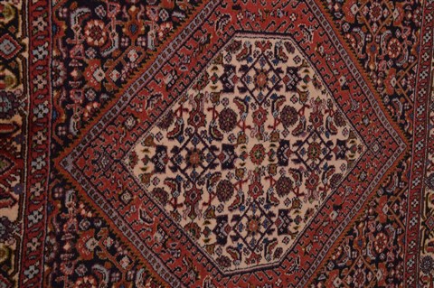 Bidjar Beige Hand Knotted 25 X 32  Area Rug 100-23472 Image 8