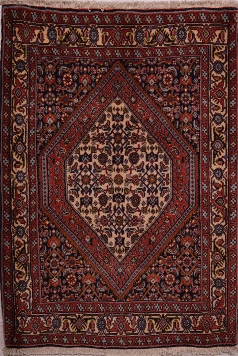 Bidjar Beige Hand Knotted 25 X 32  Area Rug 100-23472 Image 0