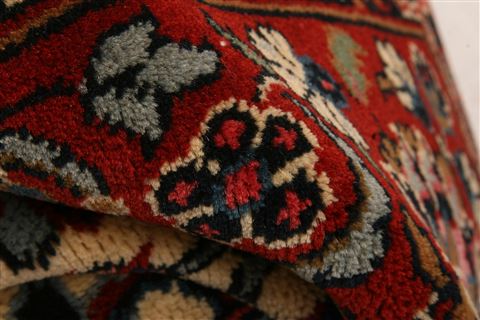 Tabriz Red Hand Knotted 65 X 97 Area Rug 100-23476 Image 1