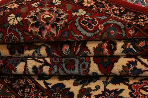 Tabriz Red Hand Knotted 65 X 97 Area Rug 100-23476 Image 6