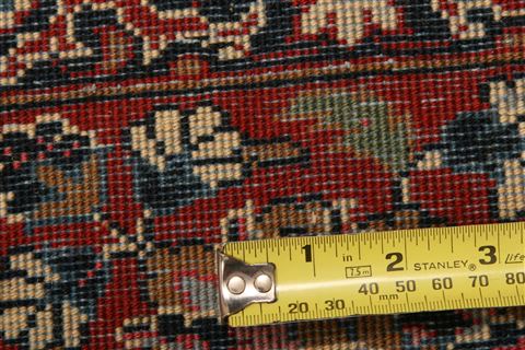 Tabriz Red Hand Knotted 65 X 97 Area Rug 100-23476 Image 7