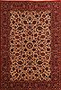 Tabriz Red Hand Knotted 65 X 97  Area Rug 100-23476 Thumb 0