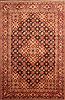 Varamin Brown Hand Knotted 66 X 100  Area Rug 100-23478 Thumb 0