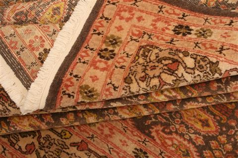 Hereke Yellow Hand Knotted 69 X 910 Area Rug 100-23480 Image 4