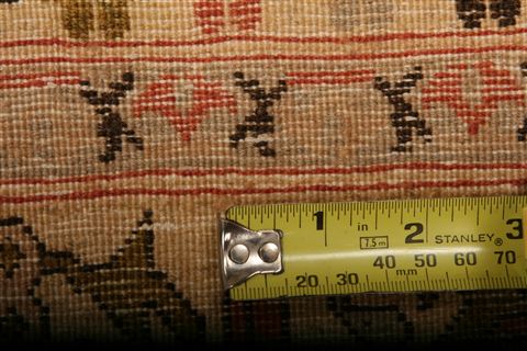 Hereke Yellow Hand Knotted 69 X 910 Area Rug 100-23480 Image 7
