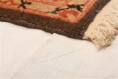 Hereke Yellow Hand Knotted 69 X 910 Area Rug 100-23480 Image 9
