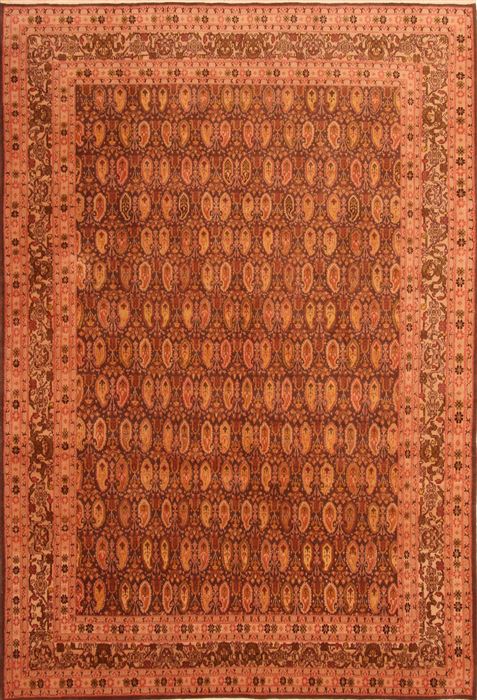 Hereke Yellow Hand Knotted 69 X 910 Area Rug 100-23480 Image 0