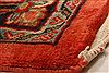 Sarouk Red Square Hand Knotted 70 X 72  Area Rug 100-23481 Thumb 1