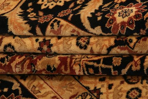 Tabriz Brown Hand Knotted 69 X 810 Area Rug 100-23482 Image 6