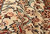 Sarouk Beige Runner Hand Knotted 28 X 108  Area Rug 100-23492 Thumb 3