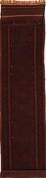 Baluch Red Runner Hand Knotted 2'1" X 9'2"  Area Rug 100-23500
