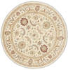 Chobi Beige Round Hand Knotted 510 X 510  Area Rug 250-23504 Thumb 0