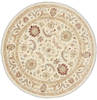 Chobi Beige Round Hand Knotted 510 X 510 Area Rug 250-23504 Thumb 0