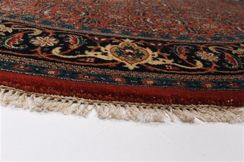 Herati Brown Round Hand Knotted 60 X 60 Area Rug 250-23505 Image 5