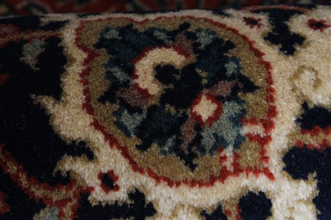 Herati Brown Round Hand Knotted 60 X 60 Area Rug 250-23505 Image 8