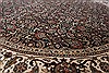 Herati Black Round Hand Knotted 510 X 510 Area Rug 250-23508 Thumb 3