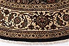 Herati Black Round Hand Knotted 510 X 510 Area Rug 250-23508 Thumb 4