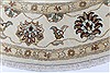 Pishavar Beige Round Hand Knotted 511 X 611 Area Rug 250-23521 Thumb 2