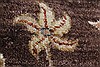 Chobi Brown Round Hand Knotted 60 X 61 Area Rug 250-23523 Thumb 6
