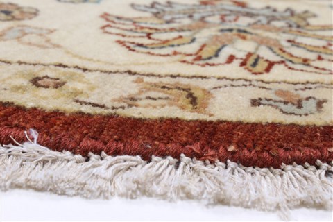 Ziegler Brown Round Hand Knotted 511 X 511 Area Rug 250-23525 Image 5