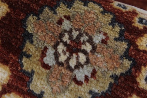 Ziegler Brown Round Hand Knotted 511 X 511 Area Rug 250-23525 Image 8