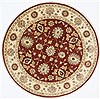 Ziegler Brown Round Hand Knotted 511 X 511 Area Rug 250-23525 Thumb 0