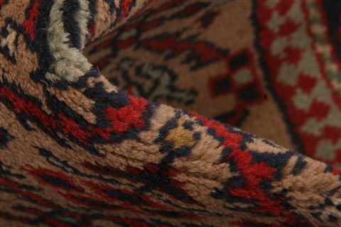 Kazak Brown Runner Hand Knotted 26 X 107 Area Rug 100-23527 Image 1