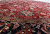 Kashan Red Round Hand Knotted 61 X 61  Area Rug 250-23529 Thumb 5