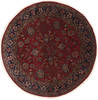 Kashan Red Round Hand Knotted 61 X 61 Area Rug 250-23529 Thumb 0
