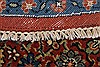 Herati Brown Round Hand Knotted 60 X 60 Area Rug 250-23533 Thumb 1