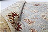 Ziegler Grey Round Hand Knotted 60 X 60 Area Rug 250-23535 Thumb 10
