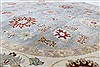 Ziegler Grey Round Hand Knotted 60 X 60 Area Rug 250-23535 Thumb 1