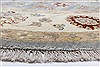 Ziegler Grey Round Hand Knotted 60 X 60 Area Rug 250-23535 Thumb 5
