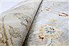 Chobi Grey Round Hand Knotted 60 X 60 Area Rug 250-23539 Thumb 10