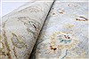 Chobi Grey Round Hand Knotted 60 X 60 Area Rug 250-23539 Thumb 13
