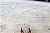 Chobi Grey Round Hand Knotted 60 X 60 Area Rug 250-23539 Thumb 15