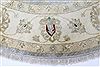 Chobi Grey Round Hand Knotted 60 X 60 Area Rug 250-23539 Thumb 4