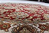 Kashan Red Round Hand Knotted 61 X 62  Area Rug 250-23541 Thumb 1