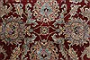 Kashan Red Round Hand Knotted 61 X 62  Area Rug 250-23541 Thumb 3