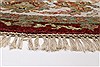 Kashan Red Round Hand Knotted 61 X 62 Area Rug 250-23541 Thumb 4