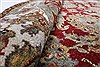 Kashan Red Round Hand Knotted 61 X 62 Area Rug 250-23541 Thumb 8