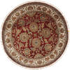 Kashan Red Round Hand Knotted 61 X 62  Area Rug 250-23541 Thumb 0