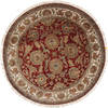 Kashan Red Round Hand Knotted 61 X 62 Area Rug 250-23541 Thumb 0