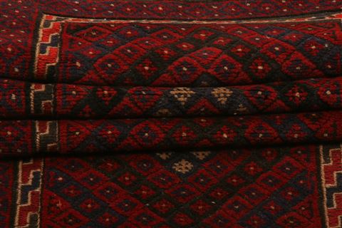 Baluch Red Runner Hand Knotted 21 X 91 Area Rug 100-23543 Image 6