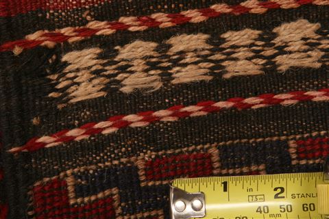 Baluch Red Runner Hand Knotted 21 X 91 Area Rug 100-23543 Image 7
