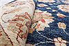 Chobi Blue Round Hand Knotted 64 X 64 Area Rug 250-23547 Thumb 8