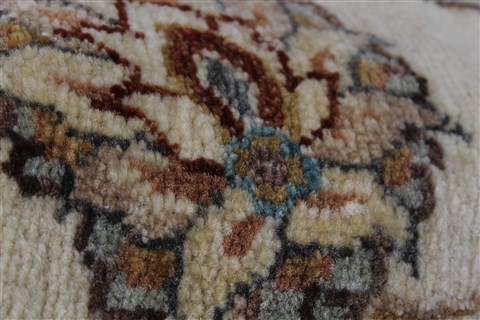Chobi Brown Round Hand Knotted 61 X 61 Area Rug 250-23555 Image 6